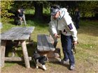 E, laufende Grupp Tiefenbachweiher nähe Schönenber